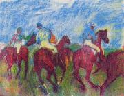 Edgar Degas Before the Race_k china oil painting artist